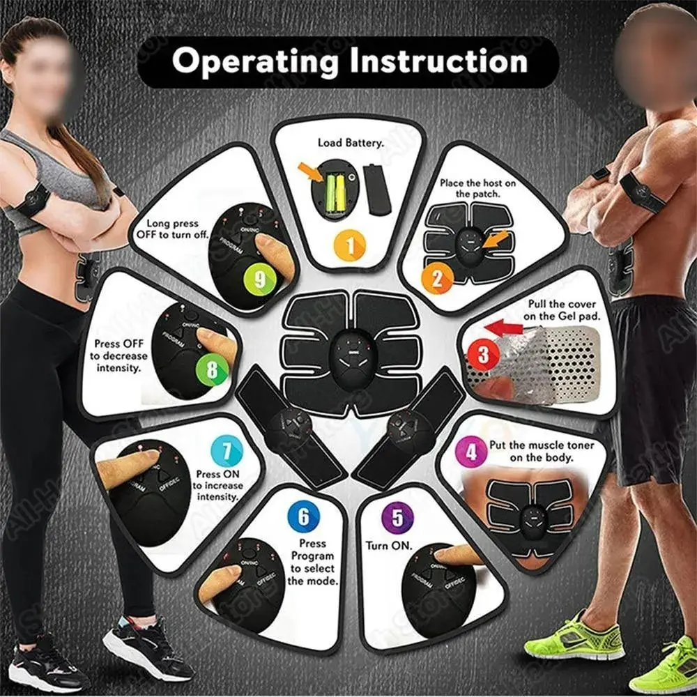 Kit Emagrecedor Tonificador Massageador Muscular, Smart FITNESS 4 EM 1 - Imagem 4