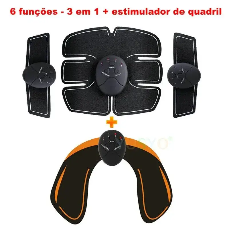 Kit Emagrecedor Tonificador Massageador Muscular, Smart FITNESS 4 EM 1 - Imagem 3