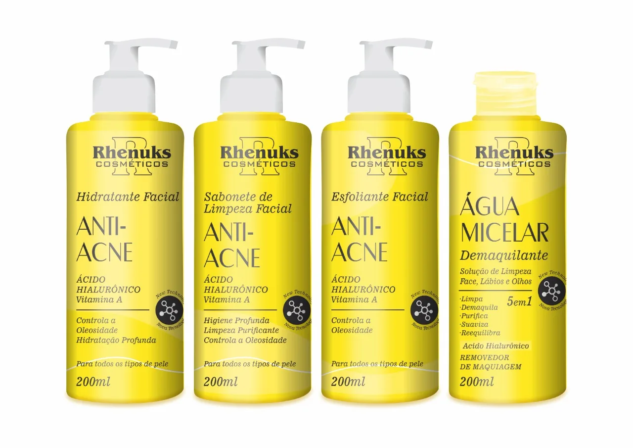 Kit SkinCare Tratamento Facial Anti-Acne e Espinha - Imagem 2