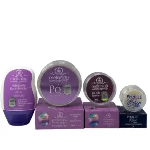 Kit Facial 4 Itens Melanina