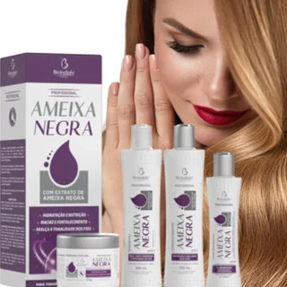Kit Ameixa Negra Tratamento Intenso Capilar Brilho e Hidratação da Bio Instinto - Imagem 4