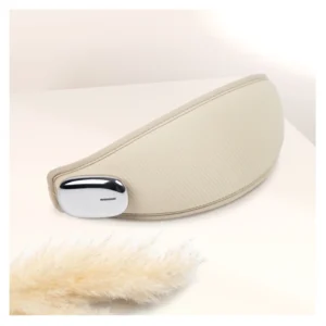 Máscara Térmica para Olhos com Massageador Vibratório Sem Fio Recarregável para Olhos Secos Alivia a Fadiga Máscara de Dormir 3D