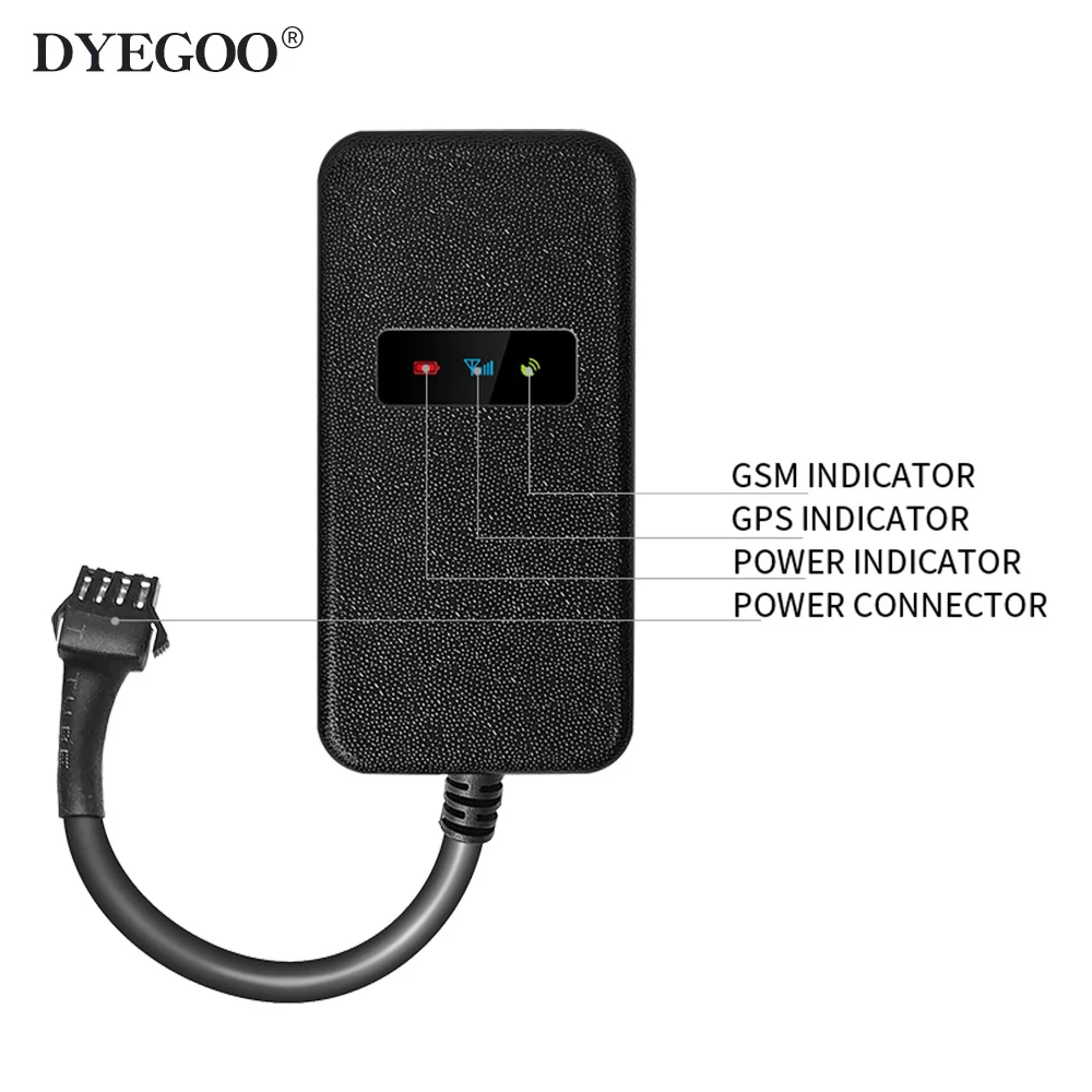 Localizador GPS Mini DYEGOO para Carro, Bicicleta, Crianças, Idosos e Animais de Estimação, Rastreamento em Tempo Real, Localizador Antiperda, Tamanho Pequeno, Fácil de Esconder - Imagem 2