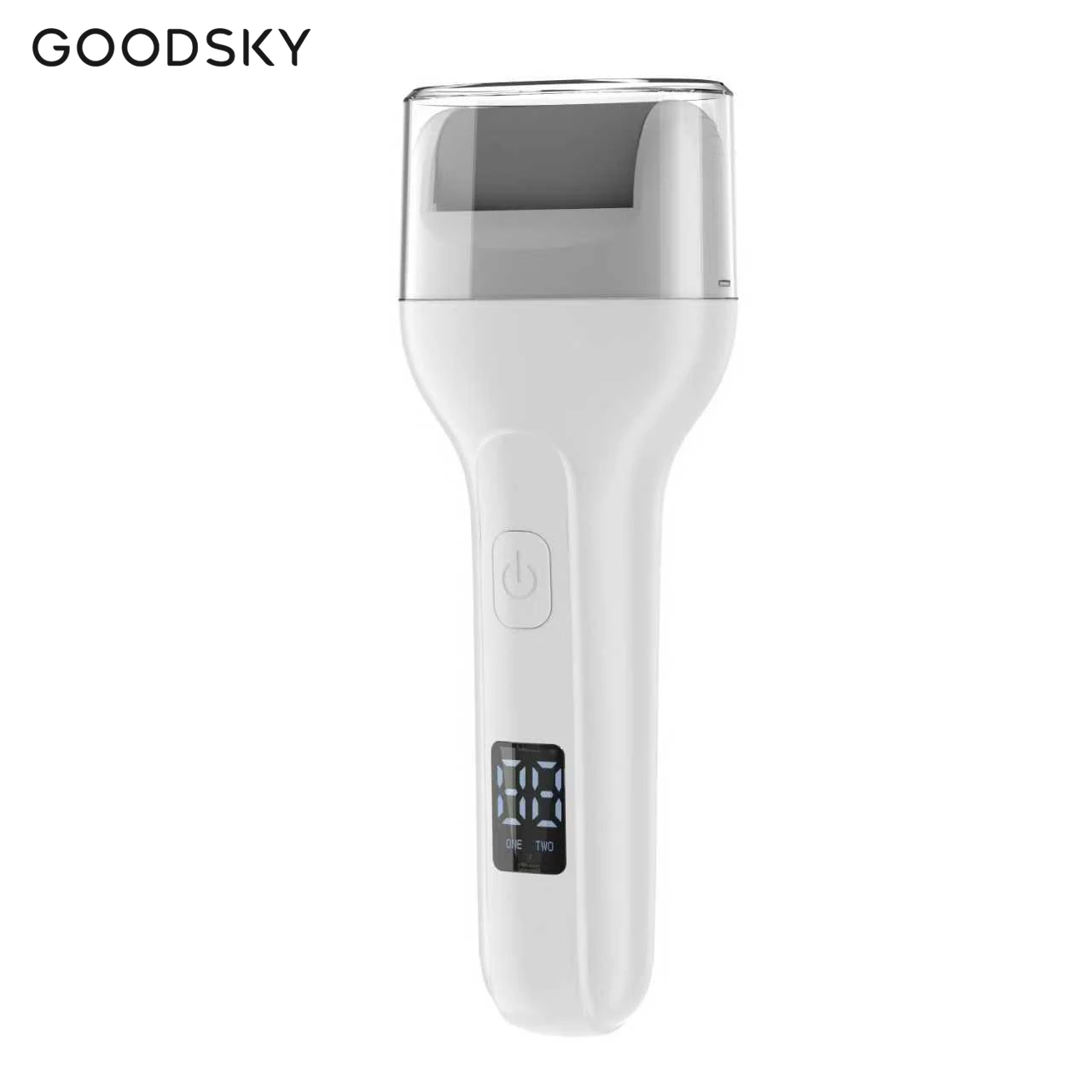 Removedor de Calos Elétrico Recarregável USB GOODSKY com Display Digital, Pedicure em Casa como Presente - Imagem 2