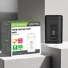 Bomba de Ar USB Multifuncional para Exterior com Iluminação Portátil, Material Plástico Durável, Design de Carregamento Seguro com Bateria de Lítio - Imagem 7
