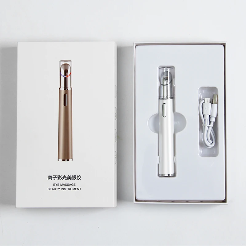 Ferramenta de Cuidado dos Olhos Anti-Rugas para Uso Doméstico, Presente para Mulheres, Caneta Massageadora Vibratória Aquecida para Remoção de Bolsas nos Olhos - Imagem 6