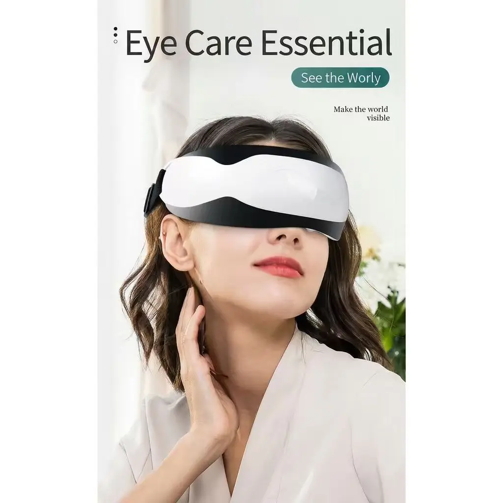 Máscara Recarregável com Calor e Vibração para Olhos Secos, Enxaqueca, Insônia, Olhos Inchados, Máscara para Relaxamento e Alívio - Imagem 5