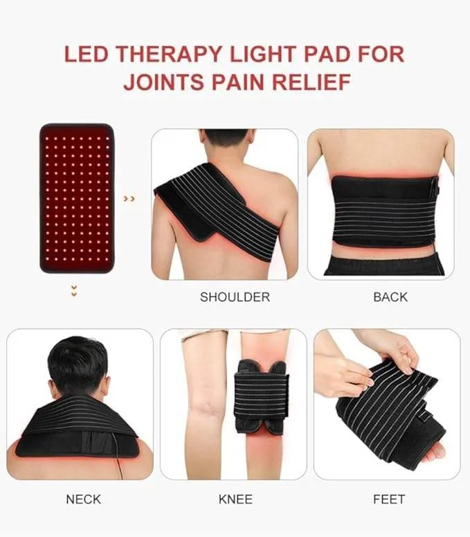Cinto Massageador Abdominal Elétrico com Luz Vermelha 2026 Novo, Aquecimento e Vibração para Alívio da Dor Estomacal e Emagrecimento - Imagem 2