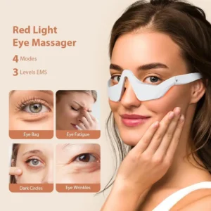 Massageador portátil para cuidados com a pele com luz LED para mulheres, cuidados comerciais domésticos e beleza