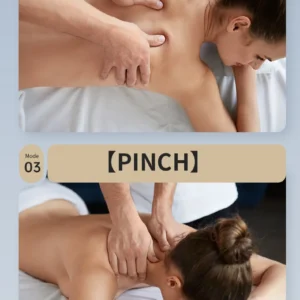 Foreverlily-Massageador de Pescoço e Ombro, Wireless, Amassar Costas, Massagem X