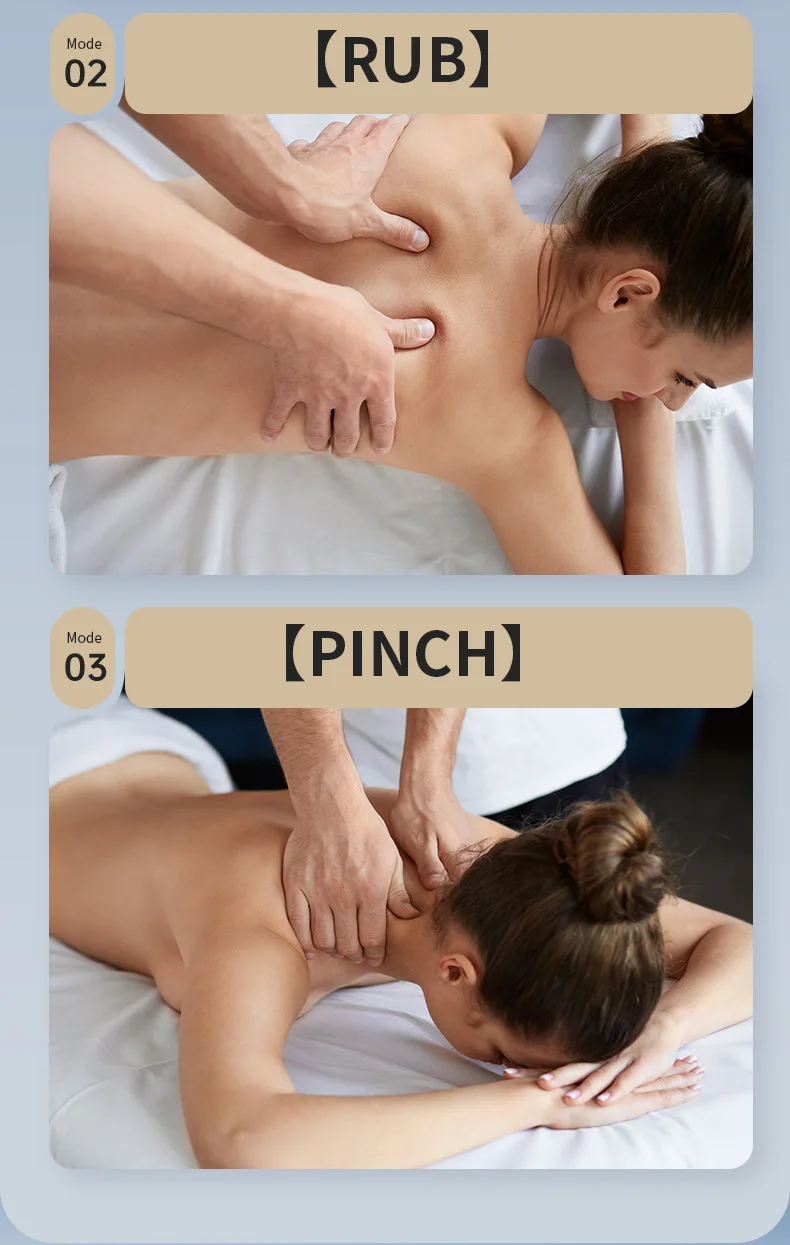 Foreverlily-Massageador de Pescoço e Ombro, Wireless, Amassar Costas, Massagem X
