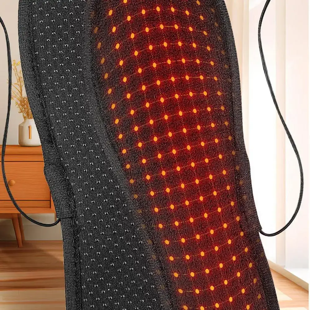 Palmilhas de sapato aquecidas usb com pés de controle remoto tapete de meia quen - Imagem 12