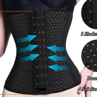 Cinta Modeladora Feminina Modeladora De Cintura Com Controle Da Barriga CRT - Imagem 5