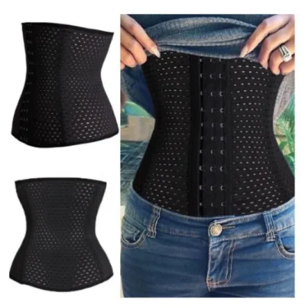 Cinta Modeladora Feminina Modeladora De Cintura Com Controle Da Barriga CRT - Imagem 4