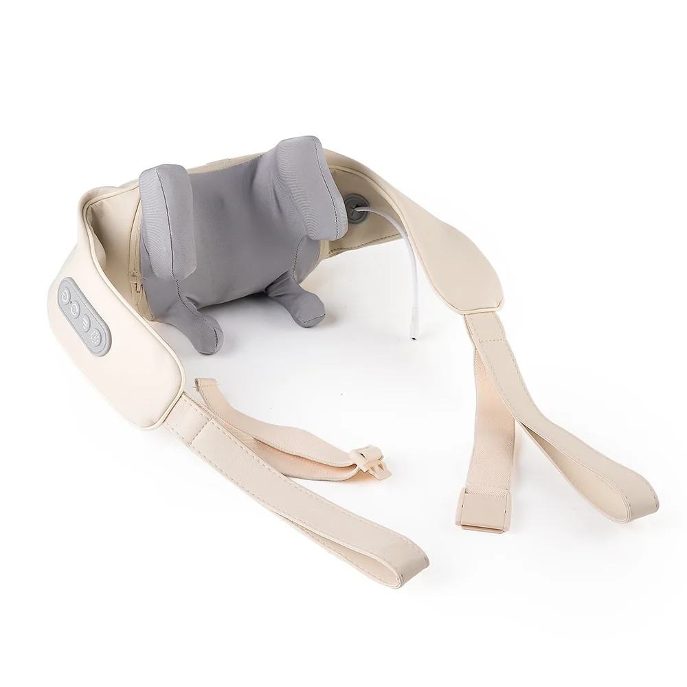 Foreverlily-Massageador de Pescoço e Ombro, Wireless, Amassar Costas, Massagem X - Imagem 38