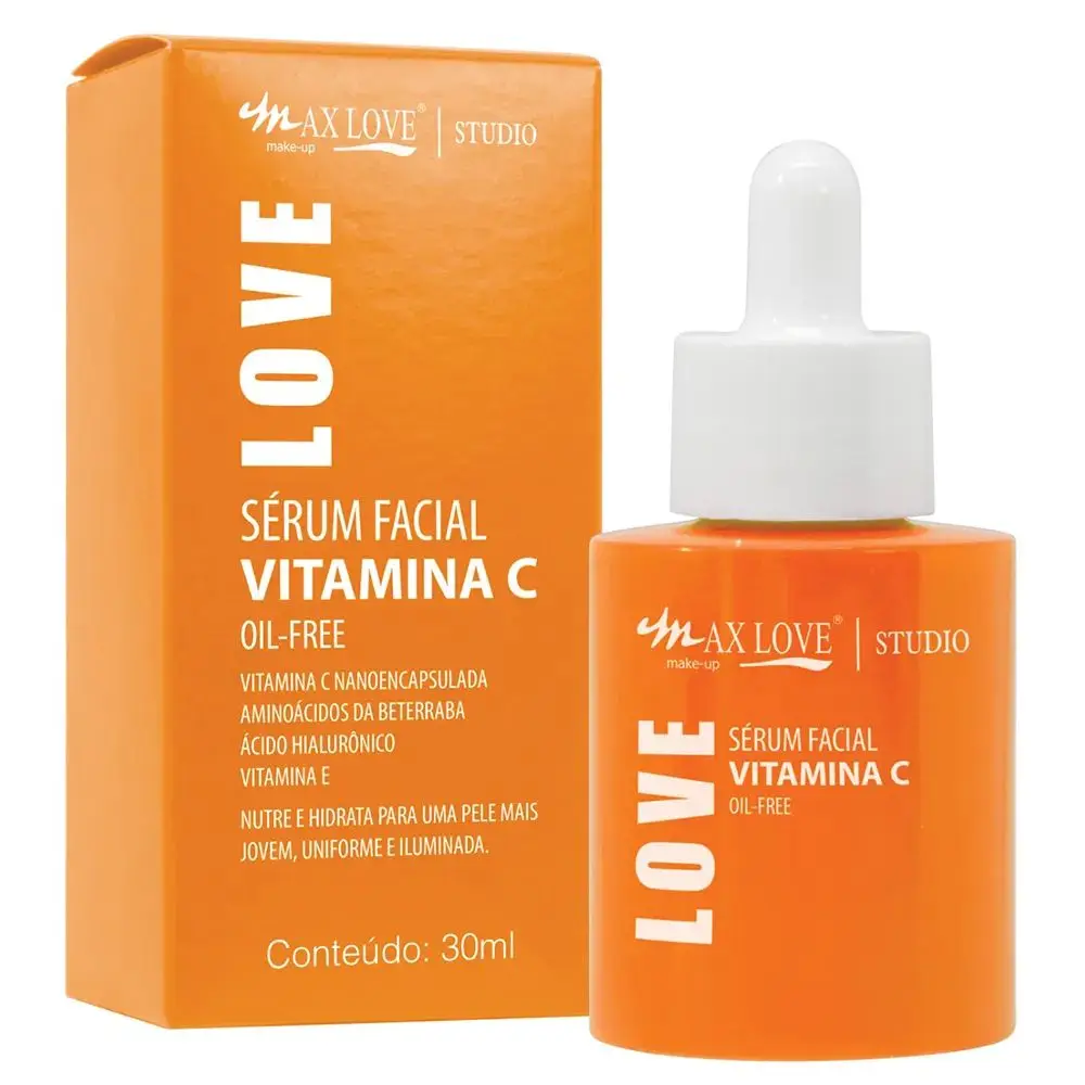 Kit c/ Sérum Facial Vitamina C e Sérum Facial 3 em 1 Max Love - Imagem 2