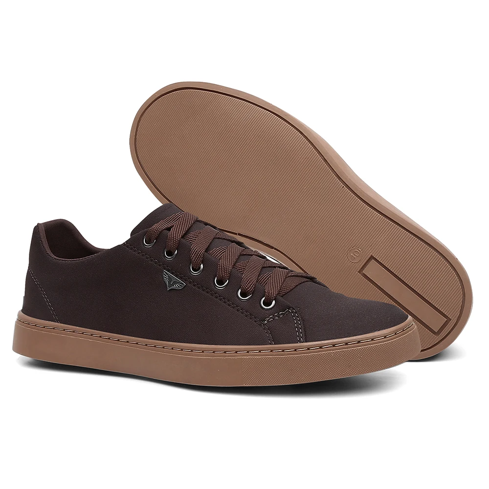 Tenis Masculino Casual Sapatenis Masculino Solado Reto - Imagem 3