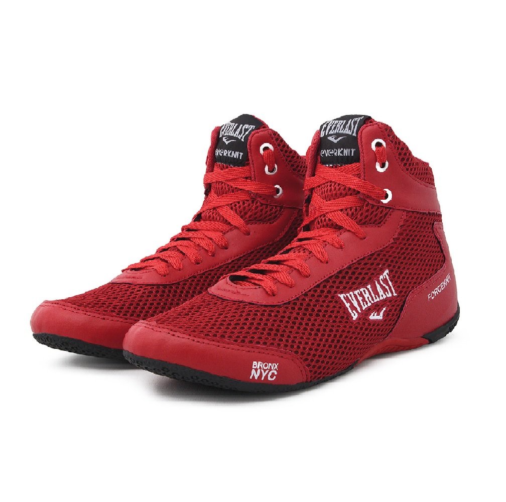 Tênis Everlast Forceknit Vermelho Cross Fit Lutas Vermelho Tamanho:38 - Imagem 4