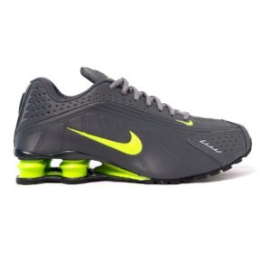 Tenis Nike Shox R4 Grafite Verde Tamanho:40