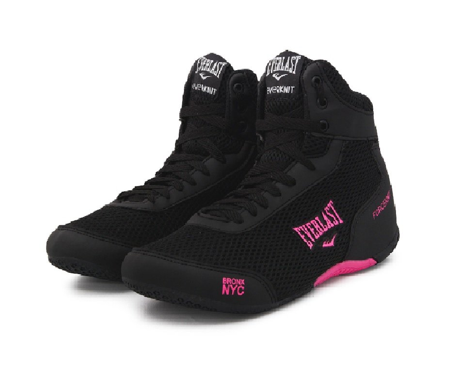 Tenis Everlast Forceknit Academia Lutas Preto Pink - Imagem 2