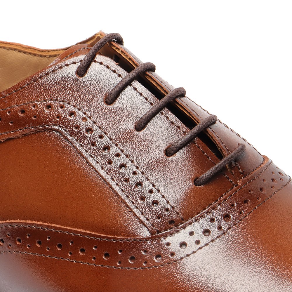 Sapato Social Oxford Cromo Argentino Caramelo - Imagem 9