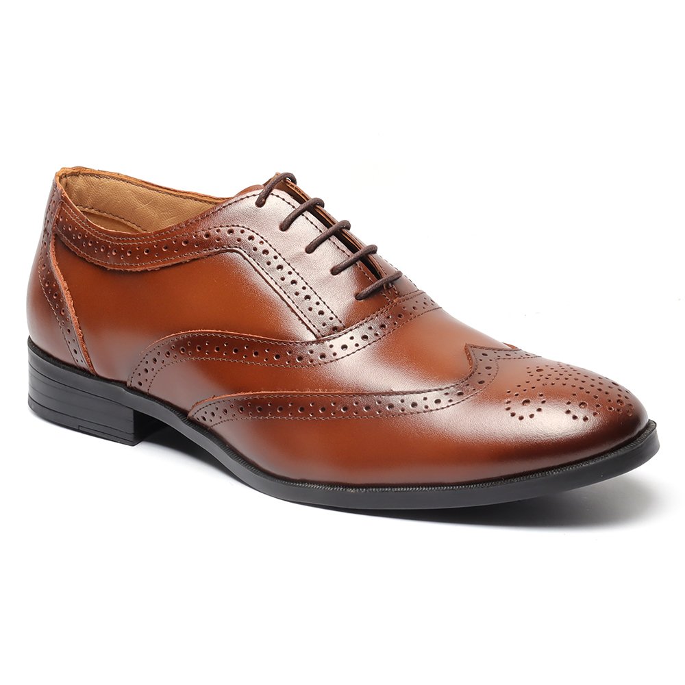 Sapato Social Oxford Cromo Argentino Caramelo - Imagem 6