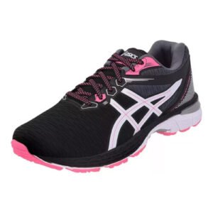 Tênis Asics Revelation Preto Rosa Feminino 37