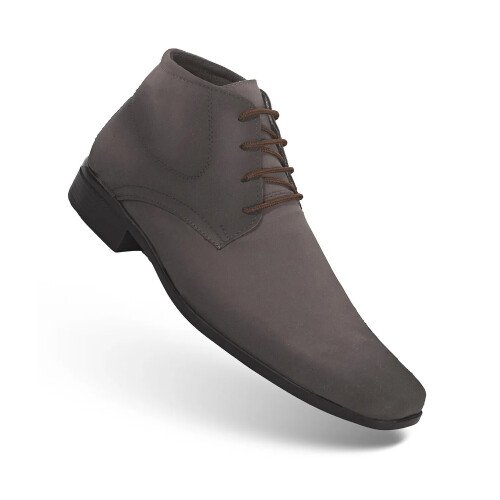 Bota Social Masculina Nobuck Café SLZ Tamanho:42
