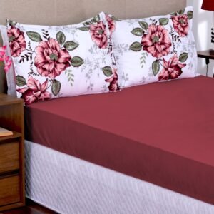 Jogo de cama Lençol Garden 03 peças Casal Queen Amapola