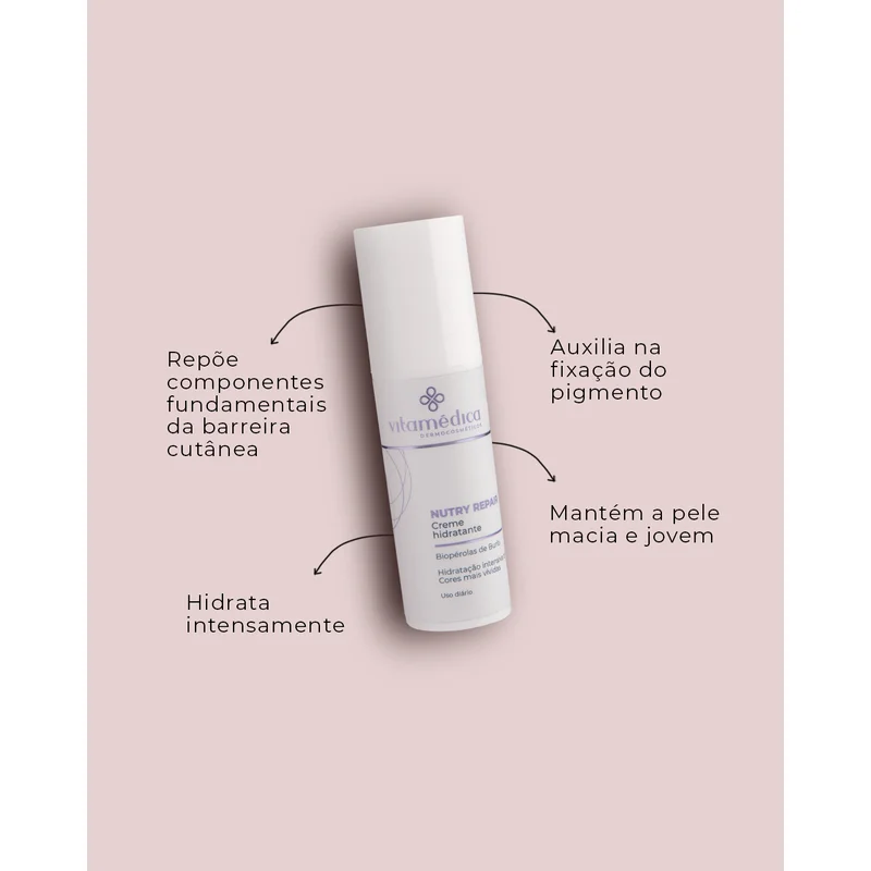Creme Nutry Repair Hidratação e Fixação do Pigmento na Pele - 15g - Imagem 2