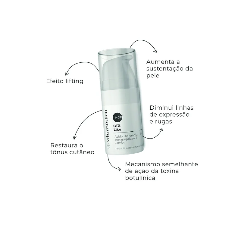 Seda Lifting BTX Like – Ácido Hialurônico 3D com Efeito Botulínico Suave – 5g - Imagem 3