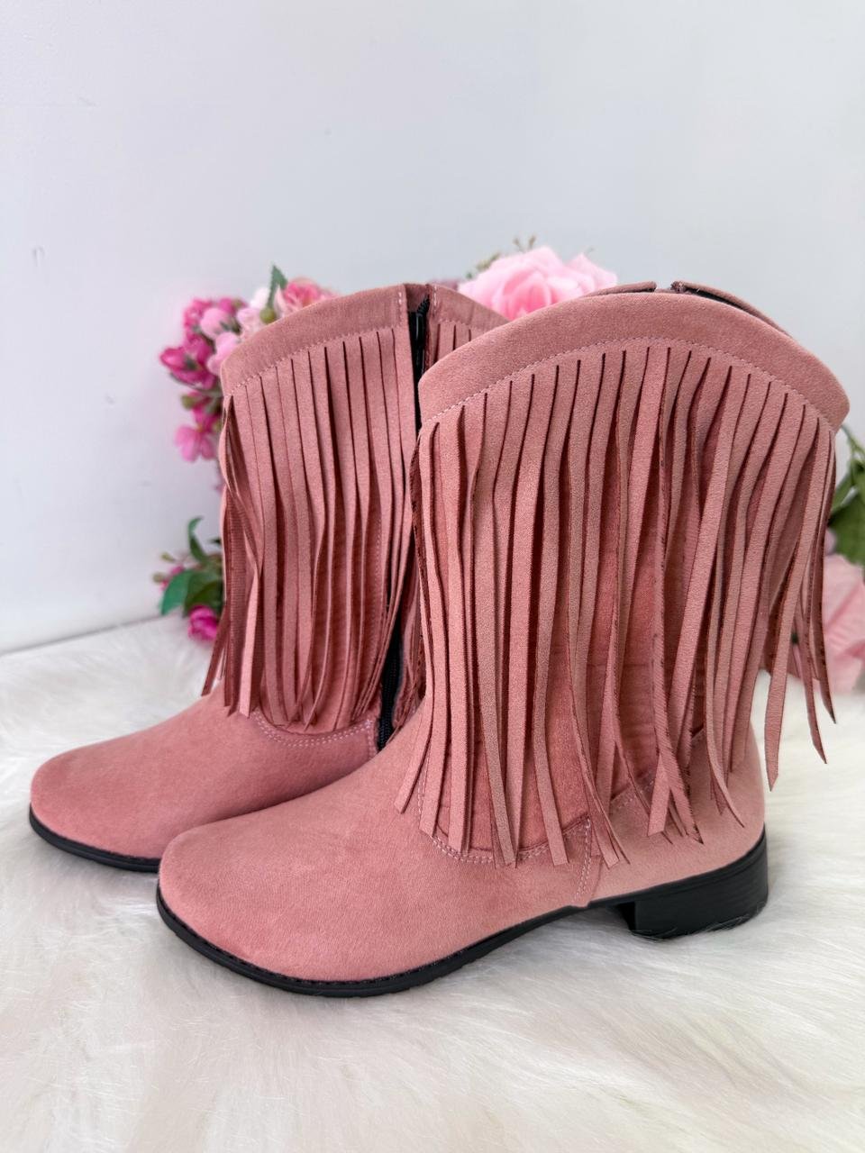 BotaCoturno StarPink Love Rosa - Imagem 5
