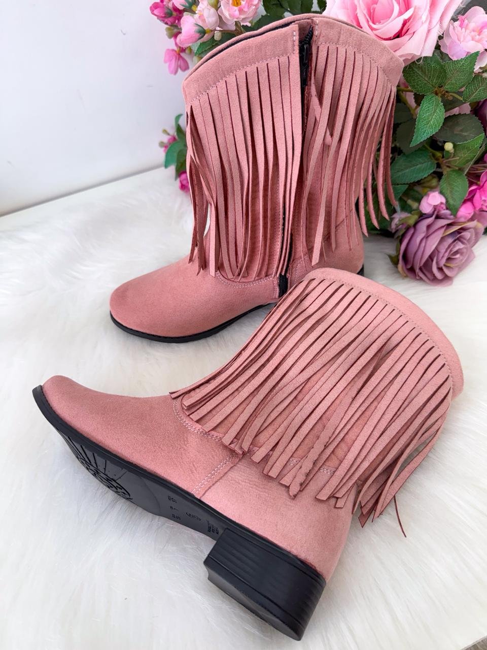 BotaCoturno StarPink Love Rosa - Imagem 6