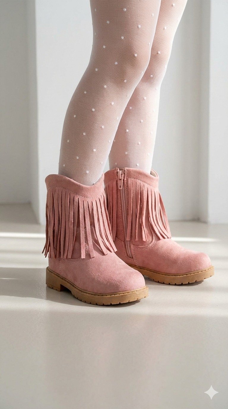 BotaCoturno StarPink Love Rosa - Imagem 2