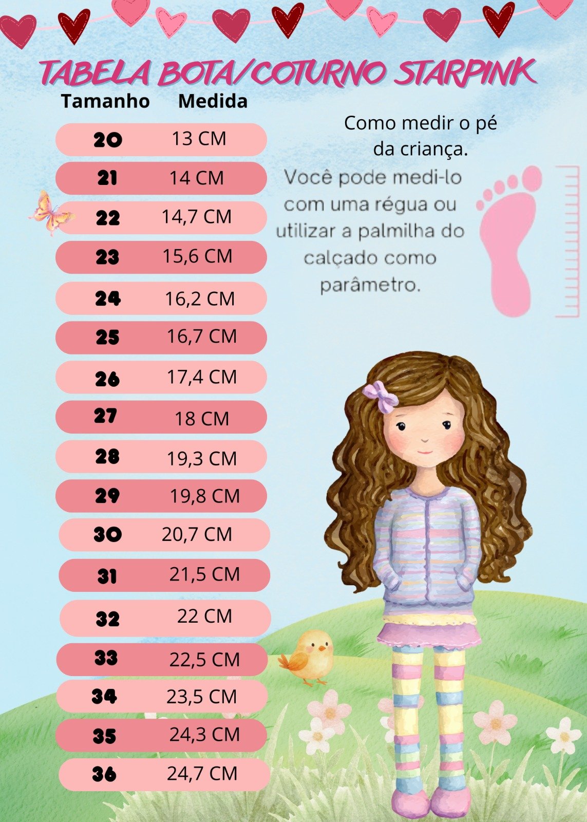 BotaCoturno StarPink Love Rosa - Imagem 8