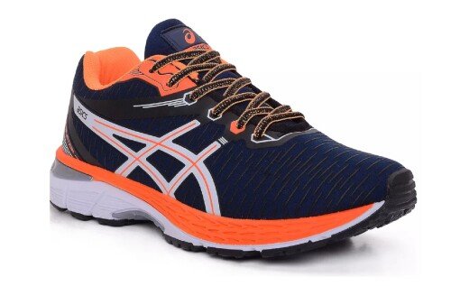Tênis Asics Gel Revelation Marinho Laranja
