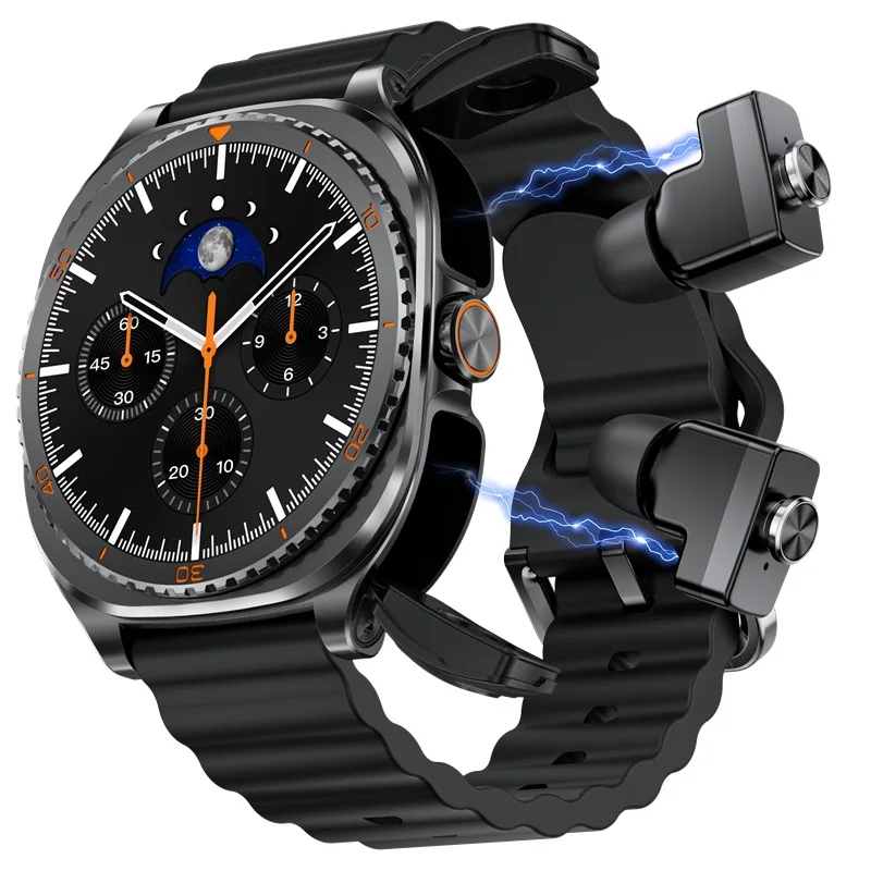 Smartwatch com Fones de Ouvido TWS para Chamadas e Monitoramento - Imagem 9