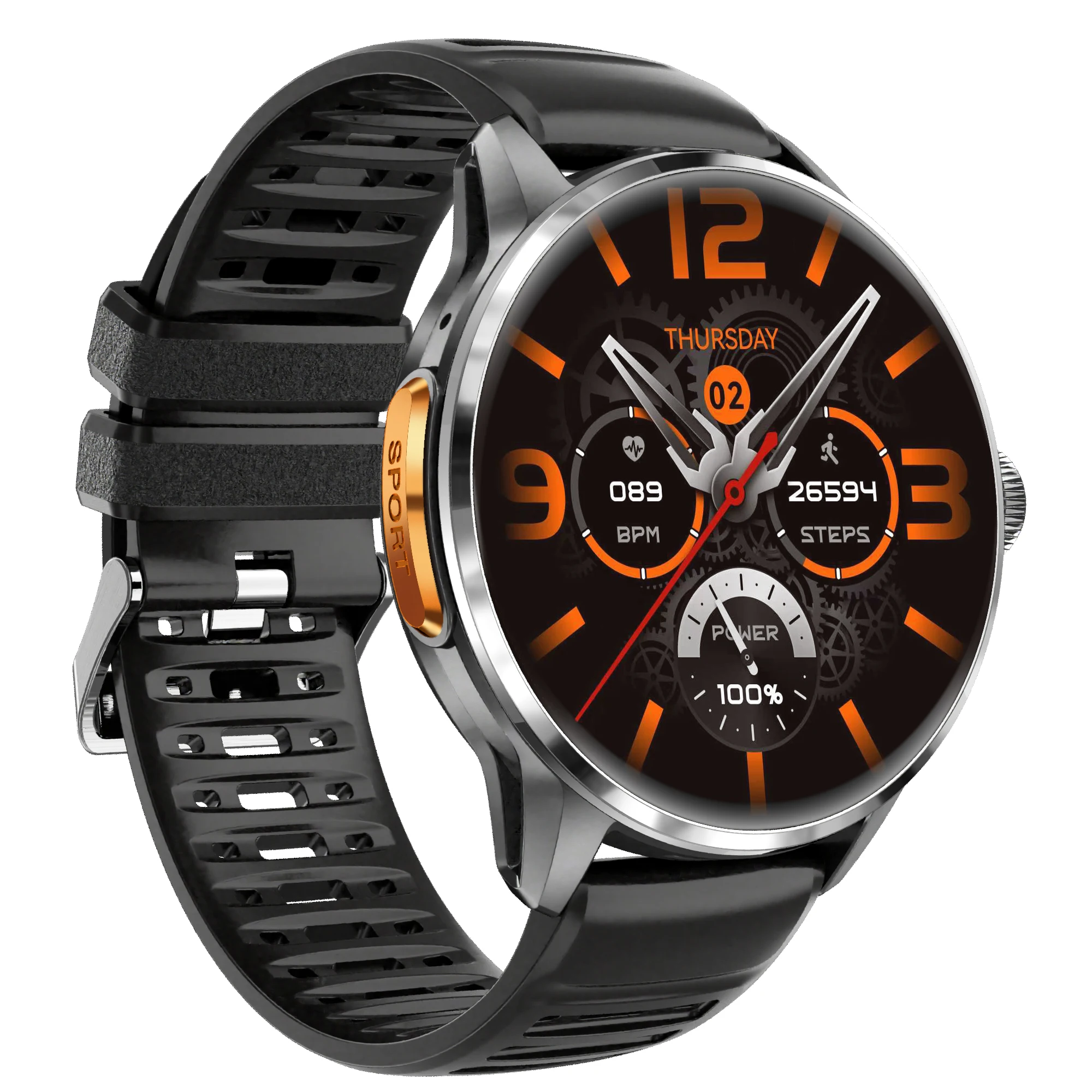 Smartwatch H100 com Cartão SIM para Chamadas e Monitoramento de Saúde - Imagem 7