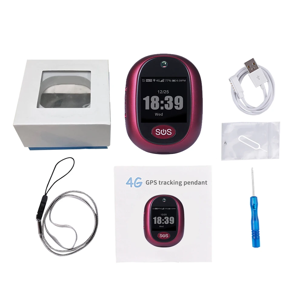 Rastreador GPS 4G com Alarme SOS e Relógio para Idosos - Imagem 8