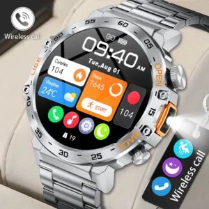 Smartwatch LIGE BW0616 para Chamadas e Monitoramento de Saúde
