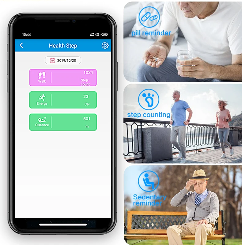 Rastreador GPS para Idosos com Botão SOS e Detecção de Queda - Imagem 6