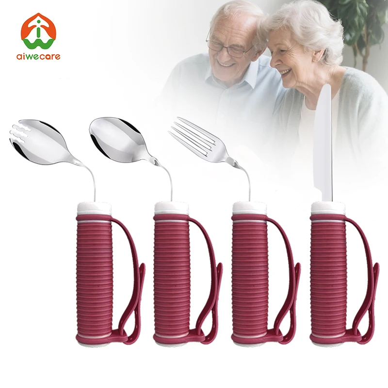 Kit de Talheres Adaptativos para Auxílio na Alimentação