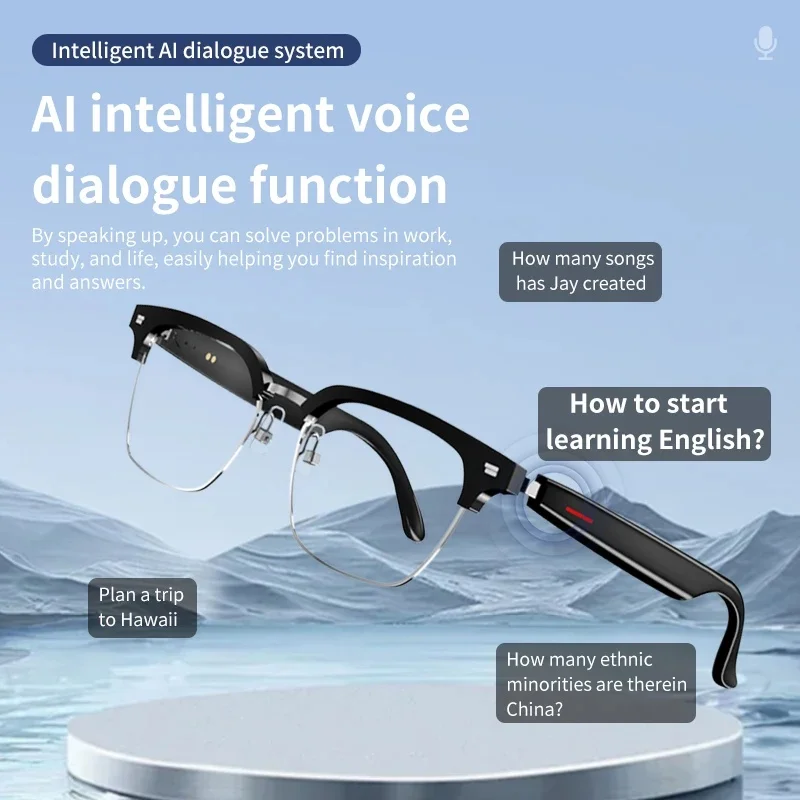 Óculos Inteligentes com Bluetooth para Música e Chamadas - Imagem 2