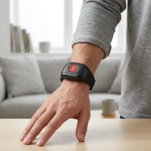 Pulseira com GPS e Botão SOS para Localização de Idosos