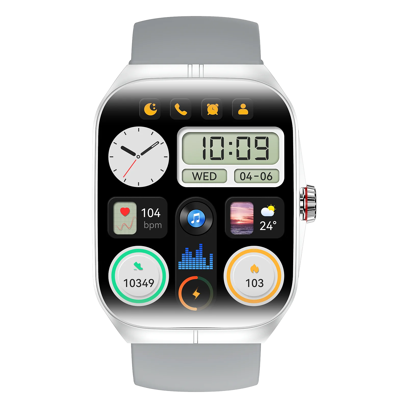 Smartwatch com Monitoramento de Saúde e Notificações