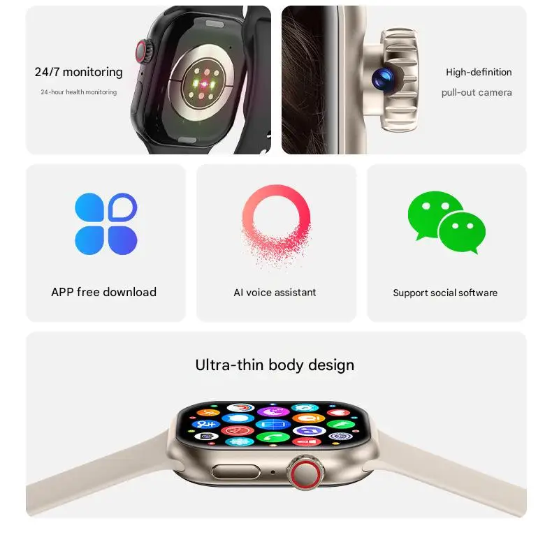 Smartwatch 5G com GPS e SOS para Idosos - Imagem 4