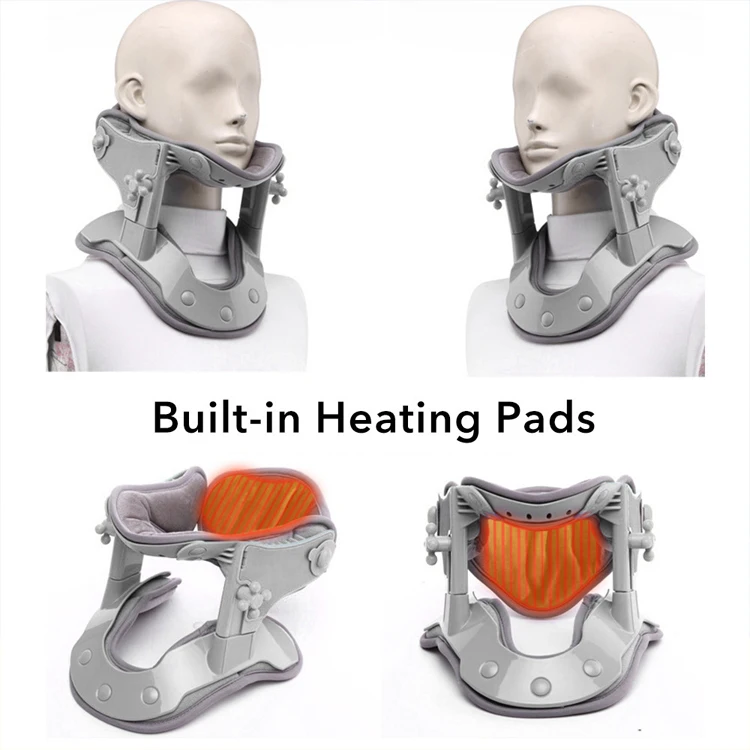 Colar Cervical com Aquecimento para Alívio de Dor no Pescoço - Imagem 4