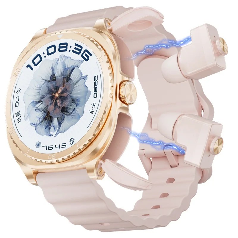 Smartwatch com Fones de Ouvido TWS para Chamadas e Monitoramento - Imagem 8