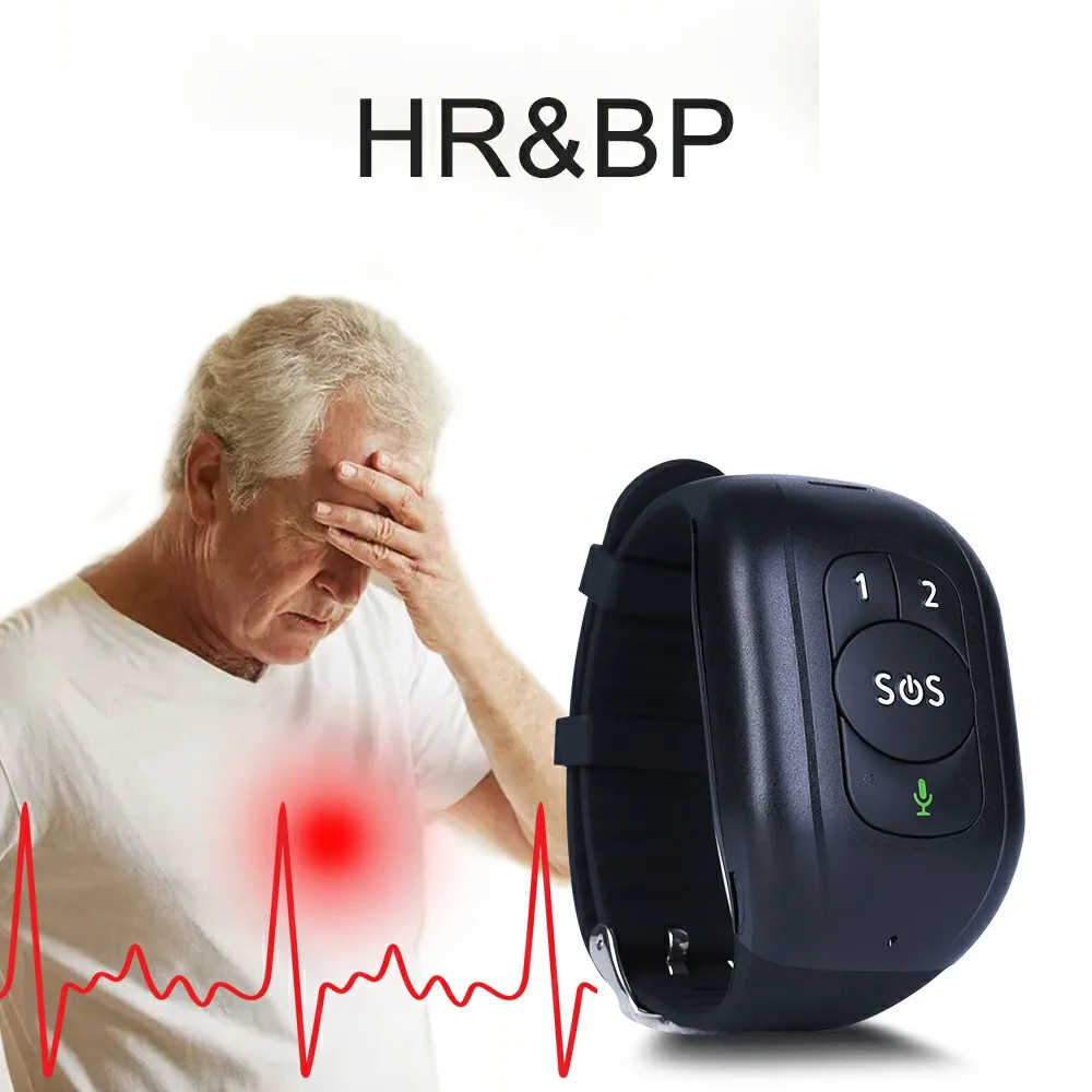 Pulseira com GPS e Botão SOS para Localização de Idosos - Imagem 3