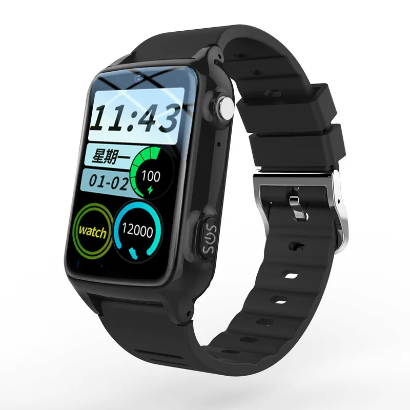 Smartwatch 4G com GPS, Botão SOS e Monitoramento de Saúde para Idosos - Imagem 2